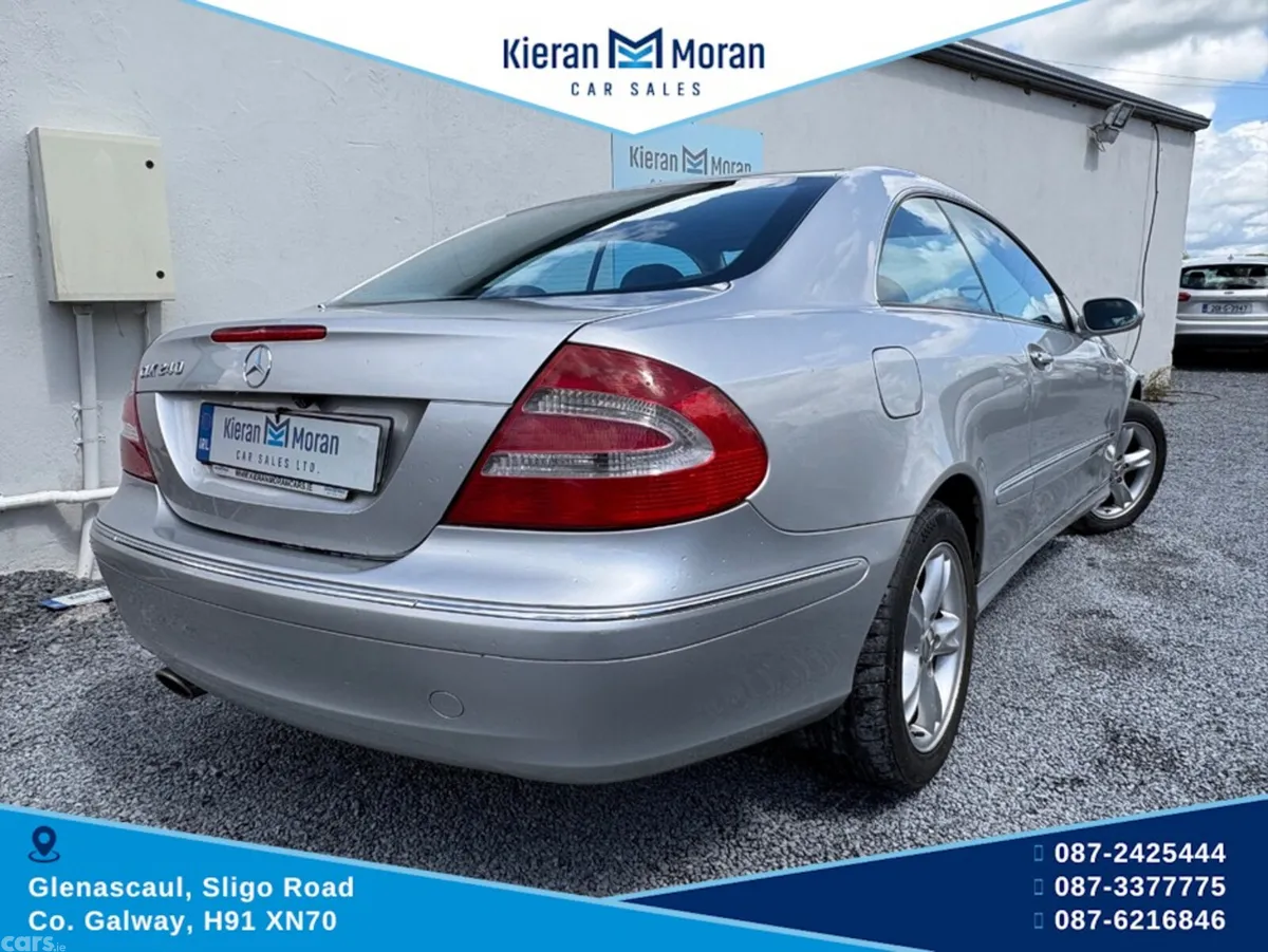 Mercedes-Benz CLK Coupe, Petrol, 2002, Silver