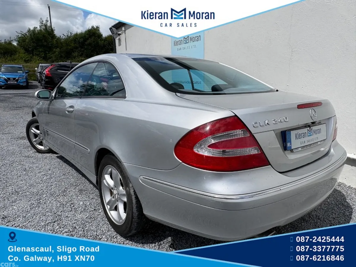 Mercedes-Benz CLK Coupe, Petrol, 2002, Silver