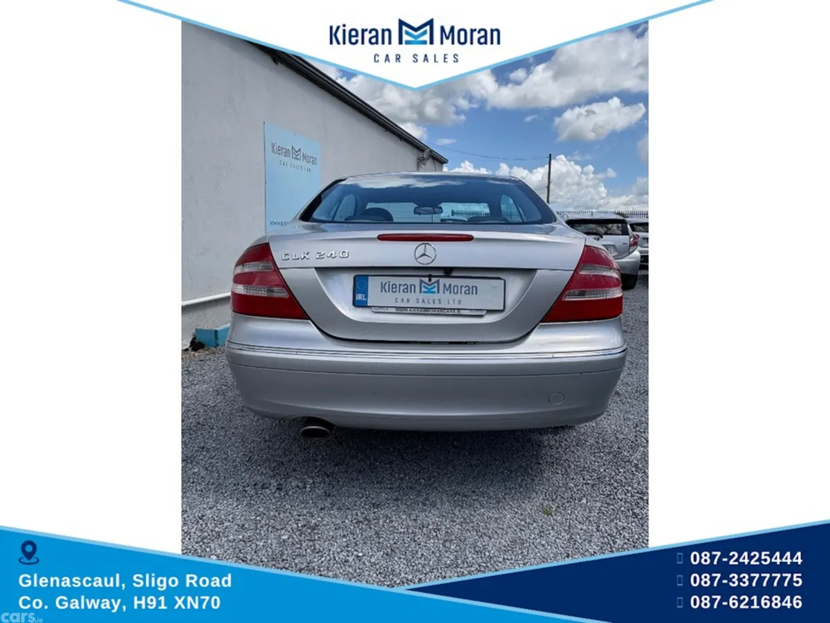 Mercedes-Benz CLK Coupe, Petrol, 2002, Silver
