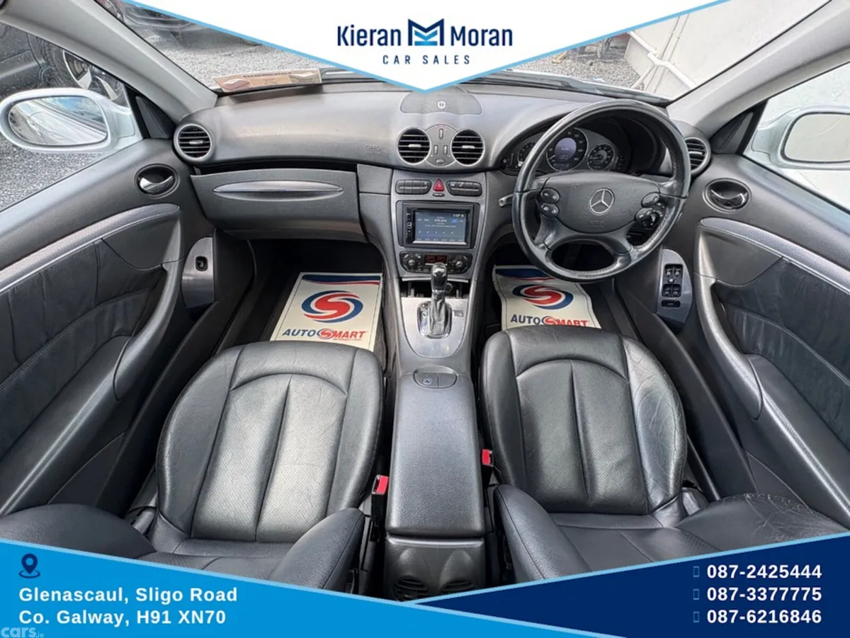 Mercedes-Benz CLK Coupe, Petrol, 2002, Silver