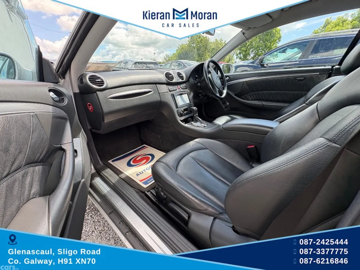 Mercedes-Benz CLK Coupe, Petrol, 2002, Silver