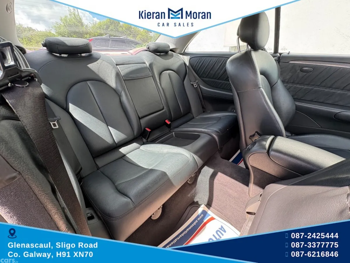Mercedes-Benz CLK Coupe, Petrol, 2002, Silver