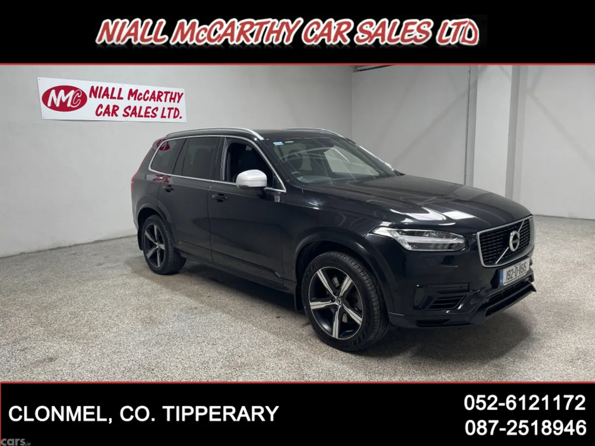 Volvo XC90 SUV, Petrol Plug-in Hybrid, 2019, Black