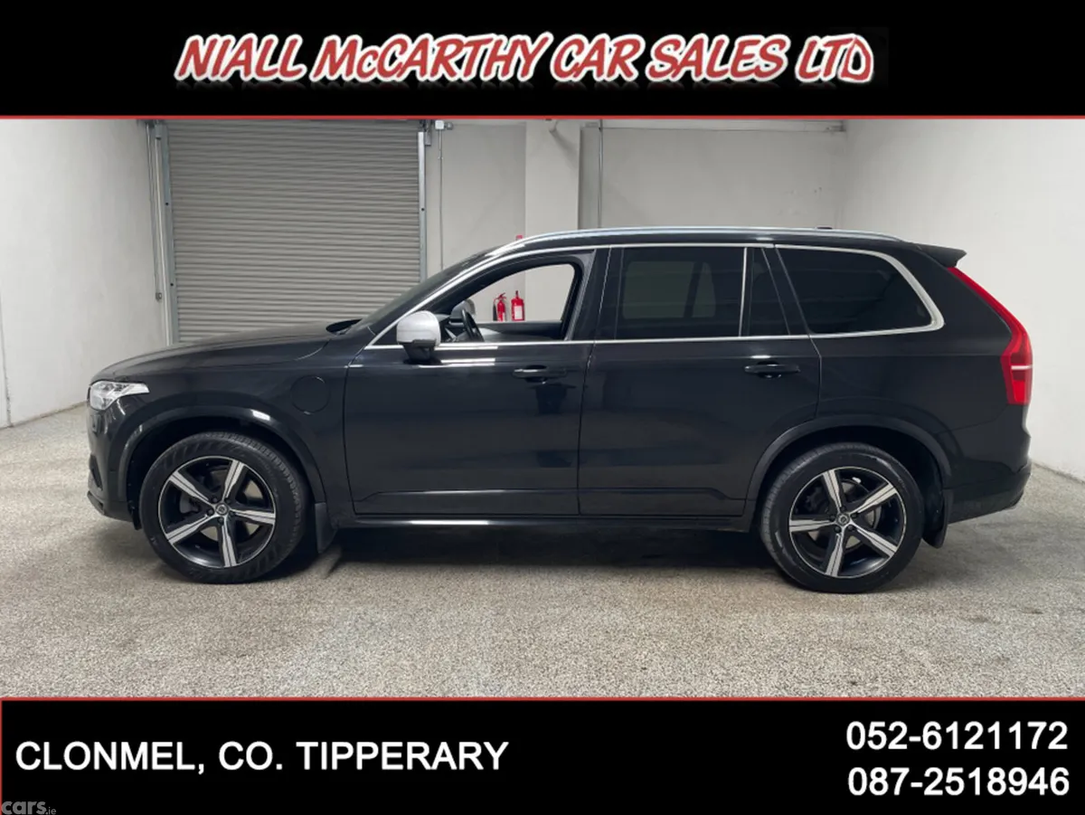 Volvo XC90 SUV, Petrol Plug-in Hybrid, 2019, Black