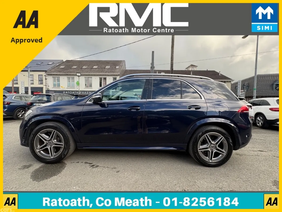 Mercedes-Benz GLE SUV, Diesel Plug-in Hybrid, 2021, Blue
