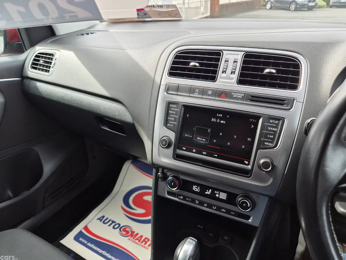 Volkswagen Polo Hatchback, Petrol, 2015, Red