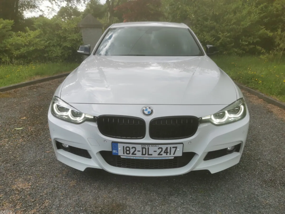 BMW 3-Series Saloon, Petrol Hybrid, 2018, White
