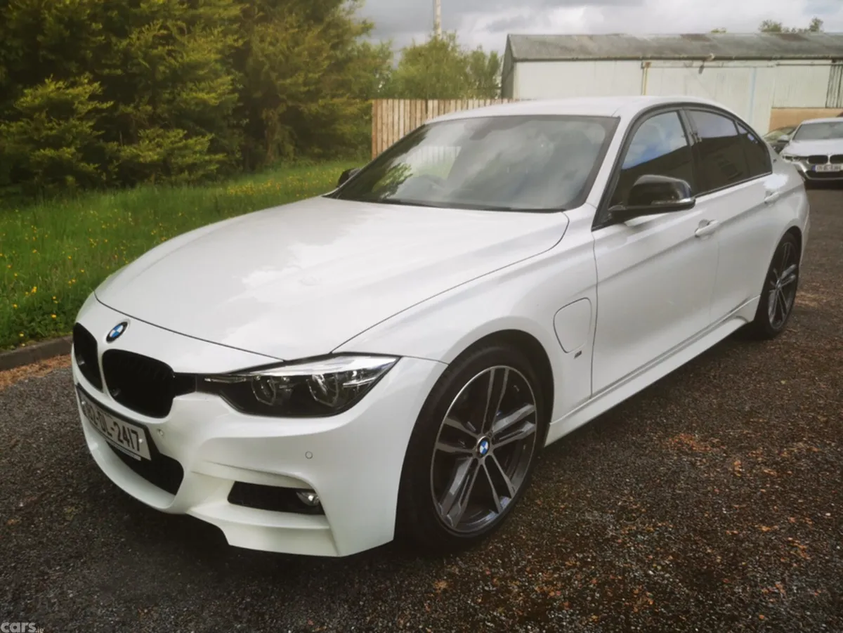 BMW 3-Series Saloon, Petrol Hybrid, 2018, White