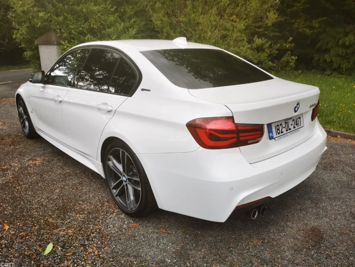 BMW 3-Series Saloon, Petrol Hybrid, 2018, White
