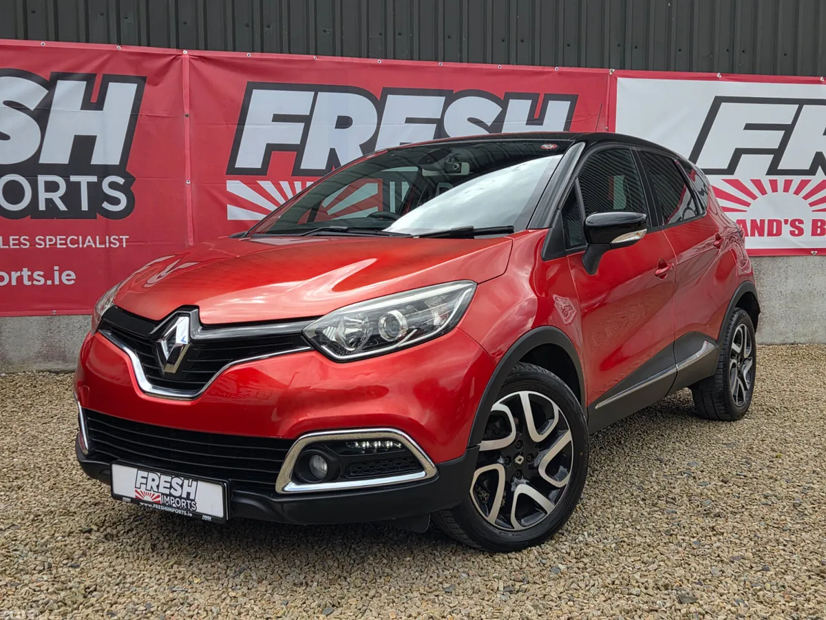 Renault Captur Hatchback, Petrol, 2016, Red