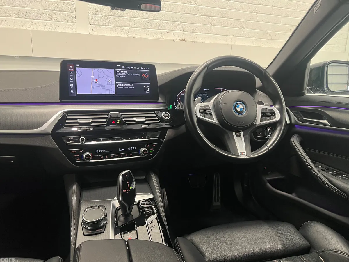 BMW 5-Series Saloon, Petrol Plug-in Hybrid, 2023, Black