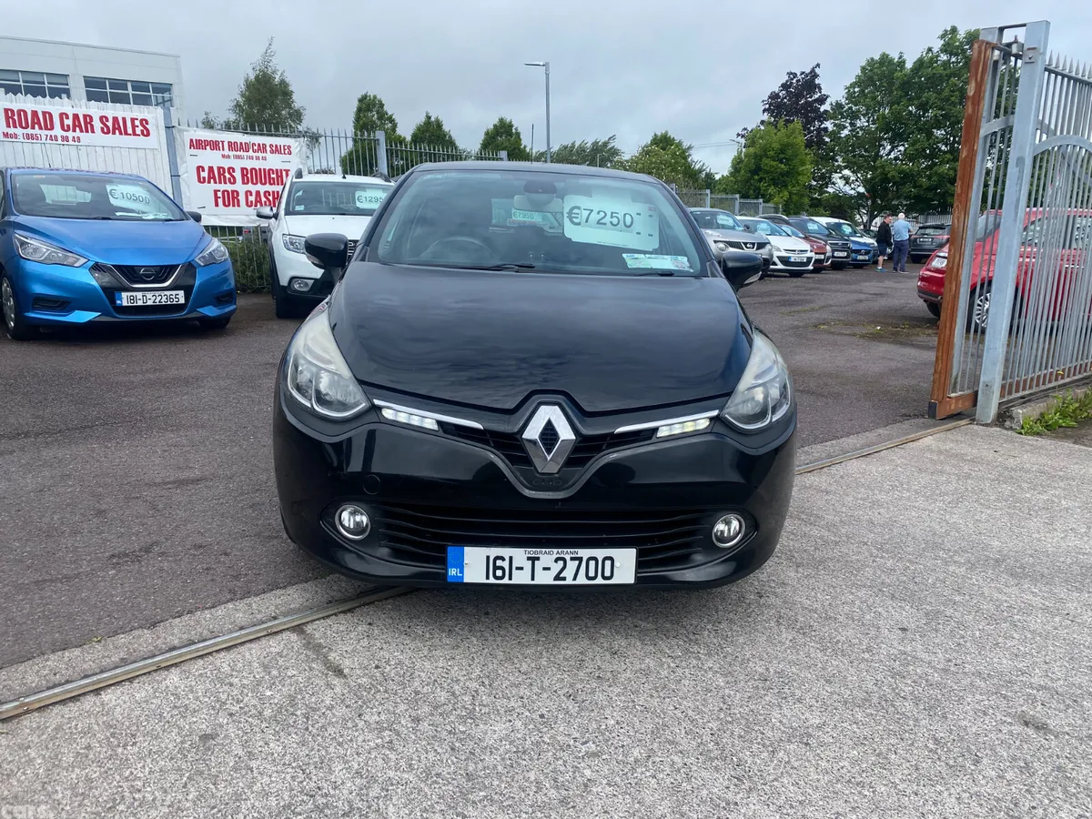 Renault Clio Hatchback, Petrol, 2016, Black