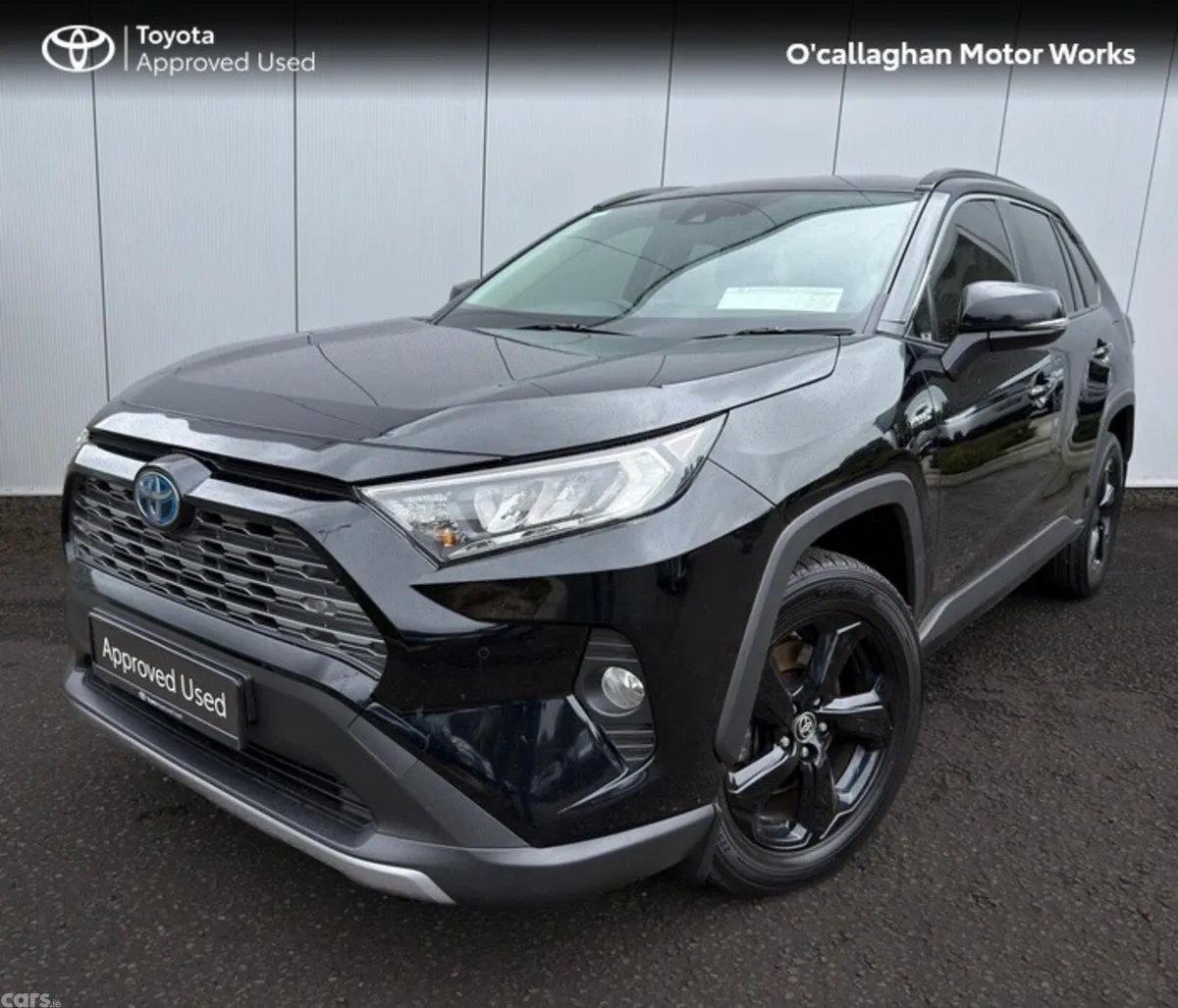 Toyota RAV4 SUV, Petrol Hybrid, 2021, Black