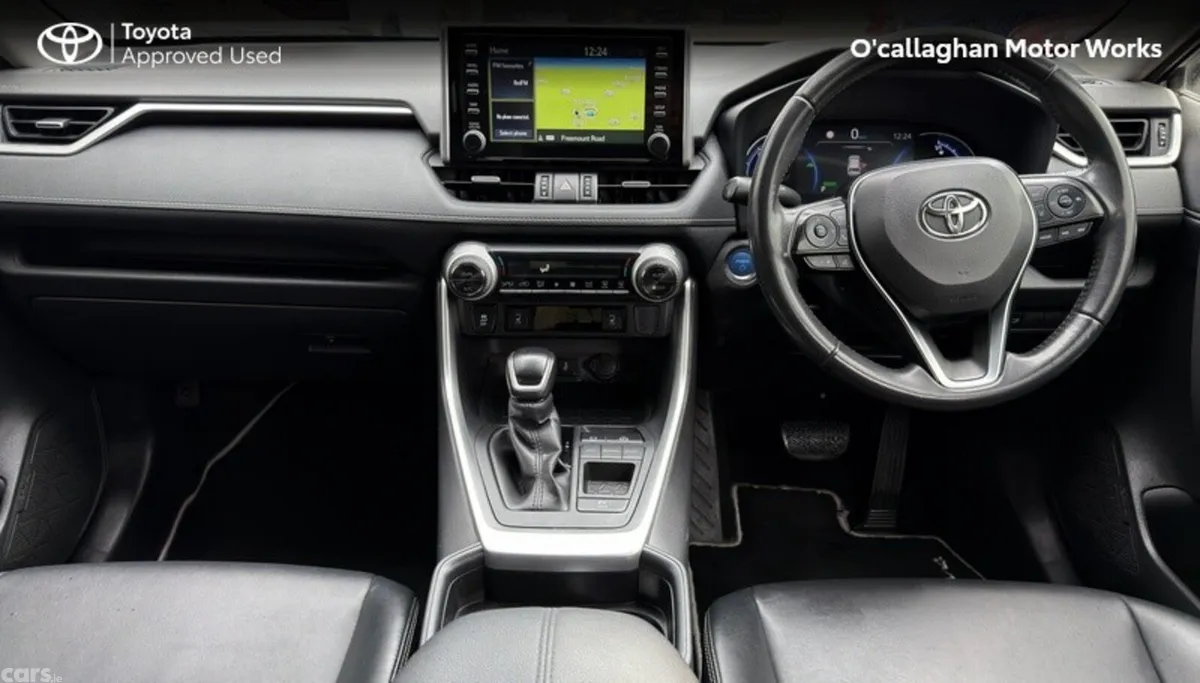 Toyota RAV4 SUV, Petrol Hybrid, 2021, Black