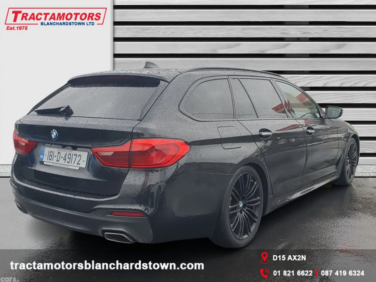 BMW 5-Series Estate, Diesel, 2018, Black