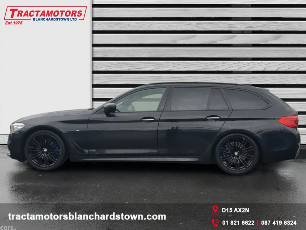 BMW 5-Series Estate, Diesel, 2018, Black
