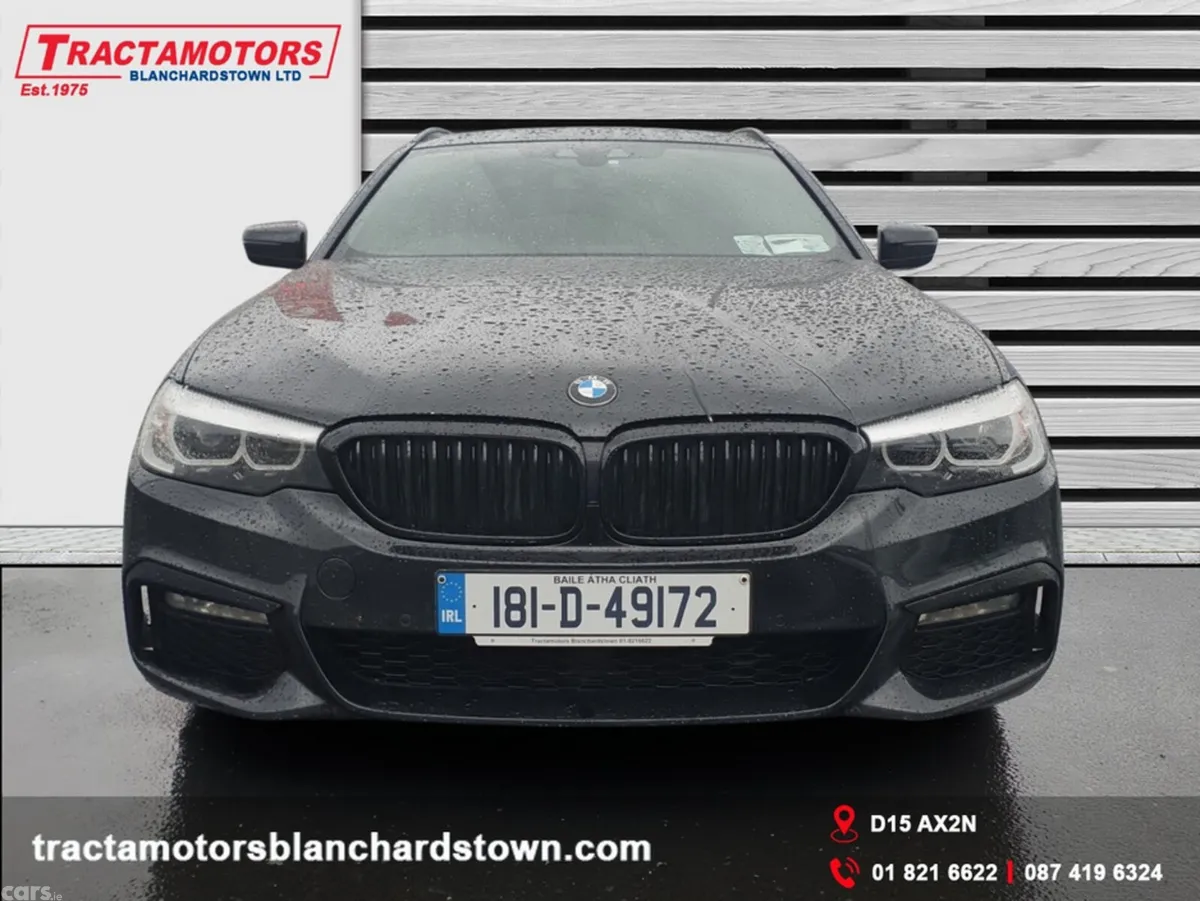 BMW 5-Series Estate, Diesel, 2018, Black