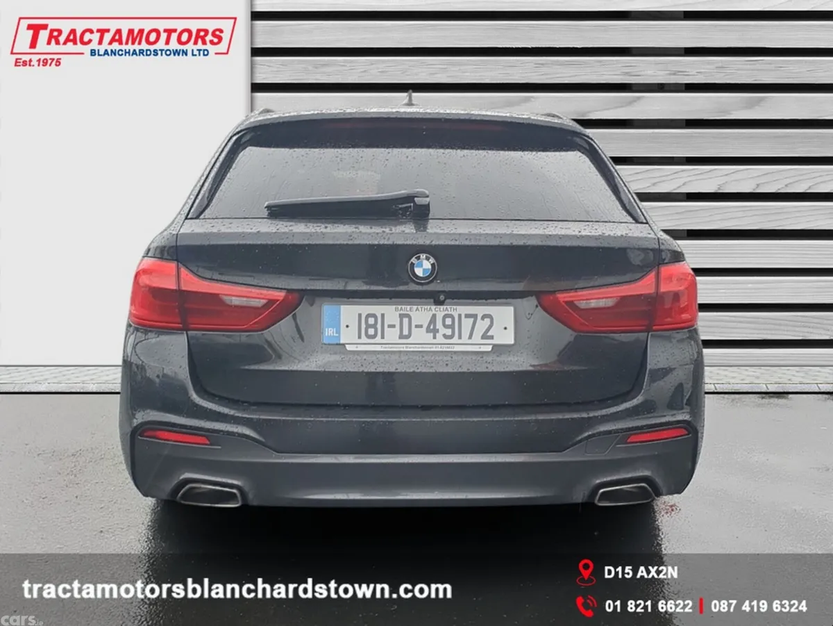 BMW 5-Series Estate, Diesel, 2018, Black