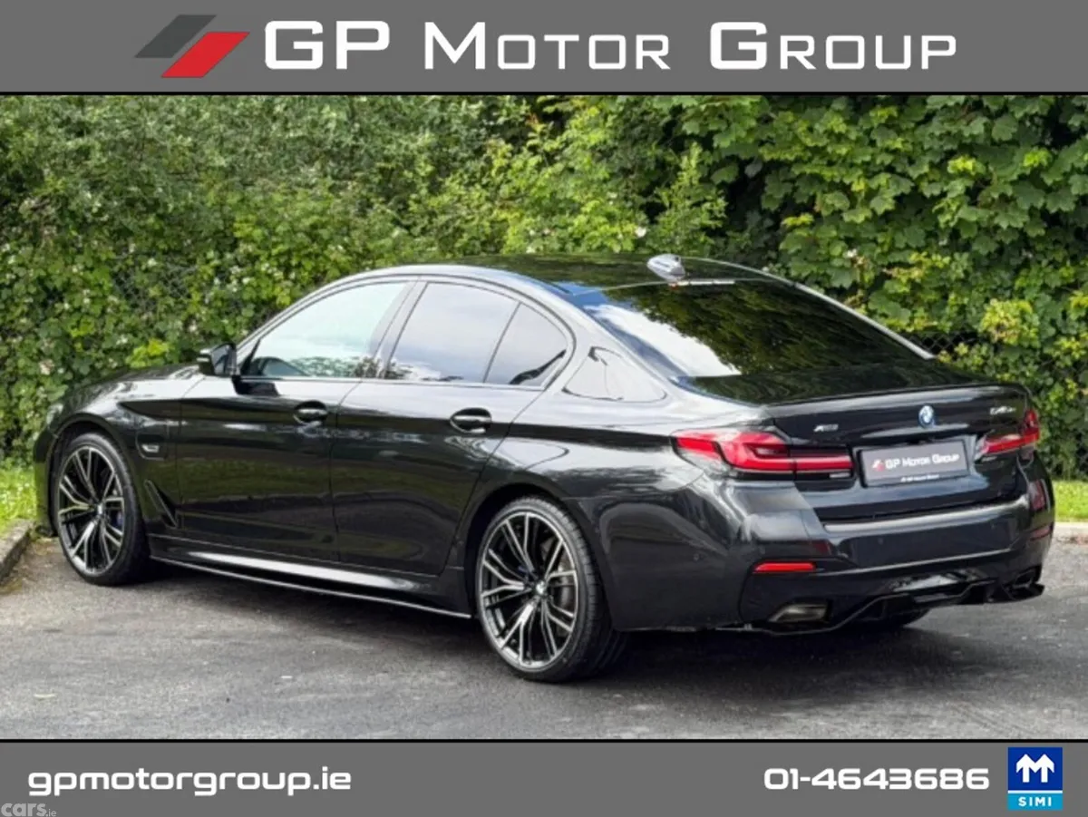BMW 5-Series Saloon, Petrol Plug-in Hybrid, 2023, Black