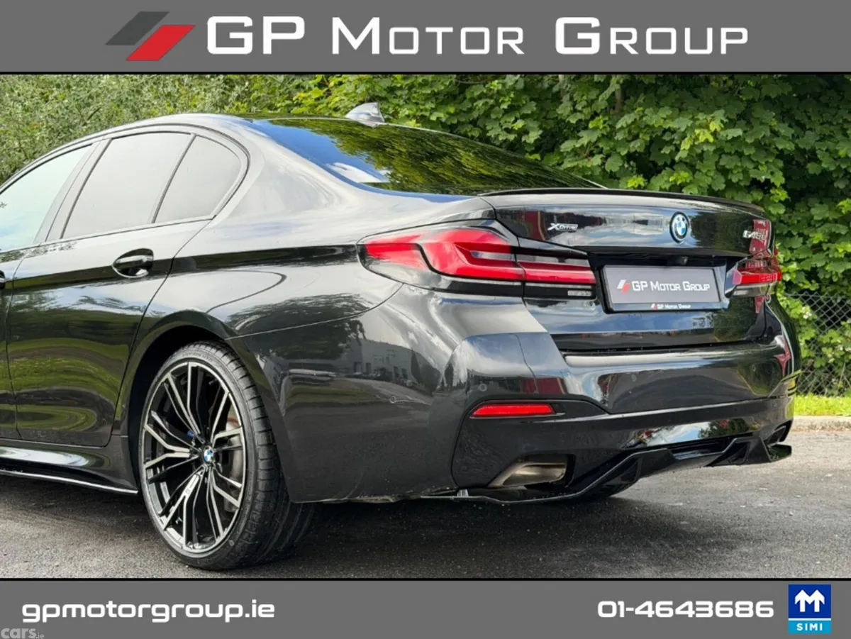 BMW 5-Series Saloon, Petrol Plug-in Hybrid, 2023, Black