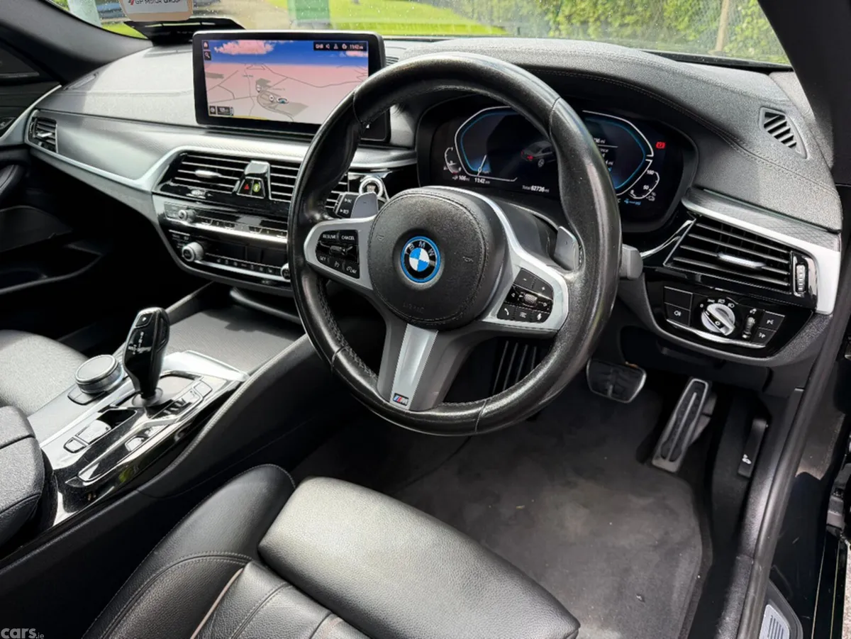 BMW 5-Series Saloon, Petrol Plug-in Hybrid, 2023, Black