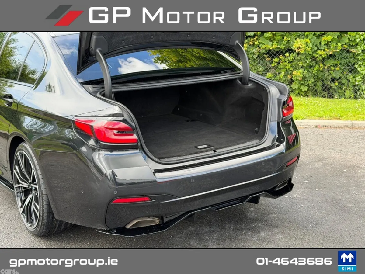 BMW 5-Series Saloon, Petrol Plug-in Hybrid, 2023, Black