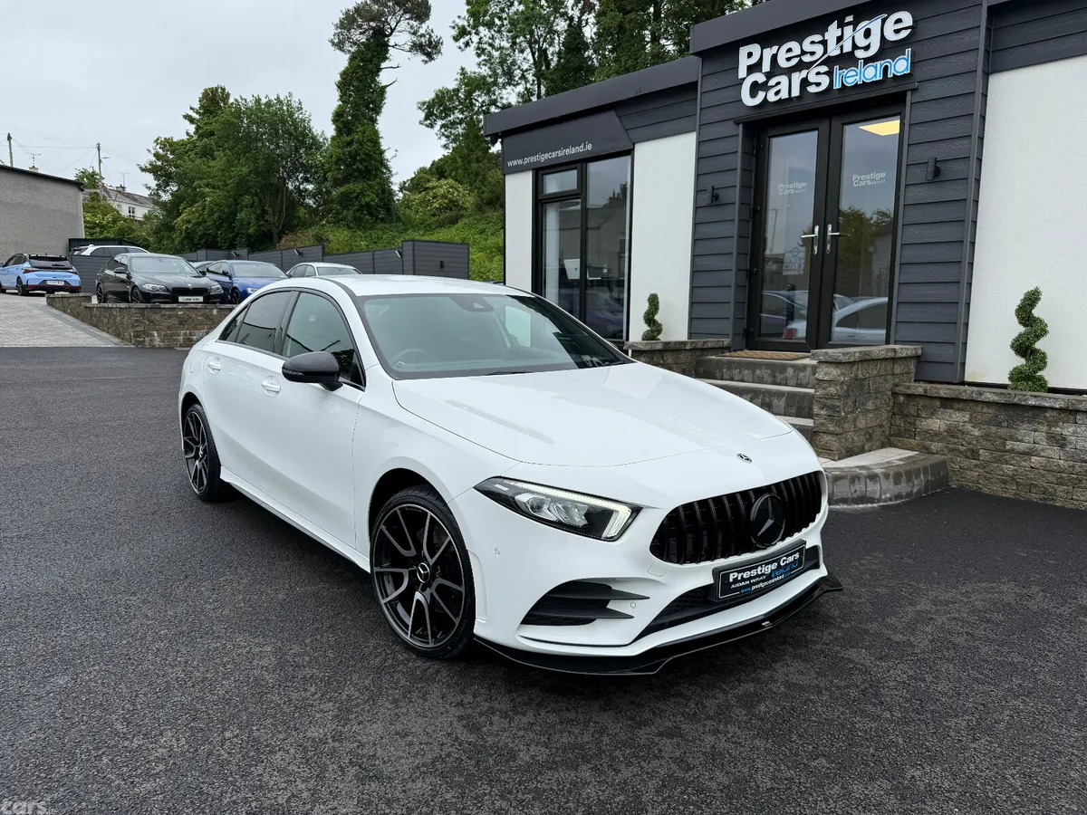 Mercedes-Benz A-Class Saloon, Petrol Plug-in Hybrid, 2022, White