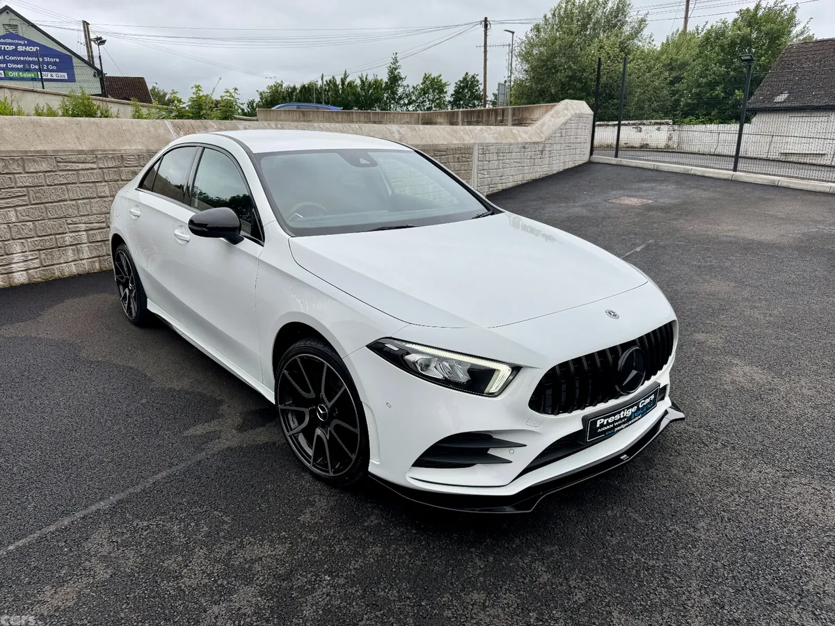 Mercedes-Benz A-Class Saloon, Petrol Plug-in Hybrid, 2022, White