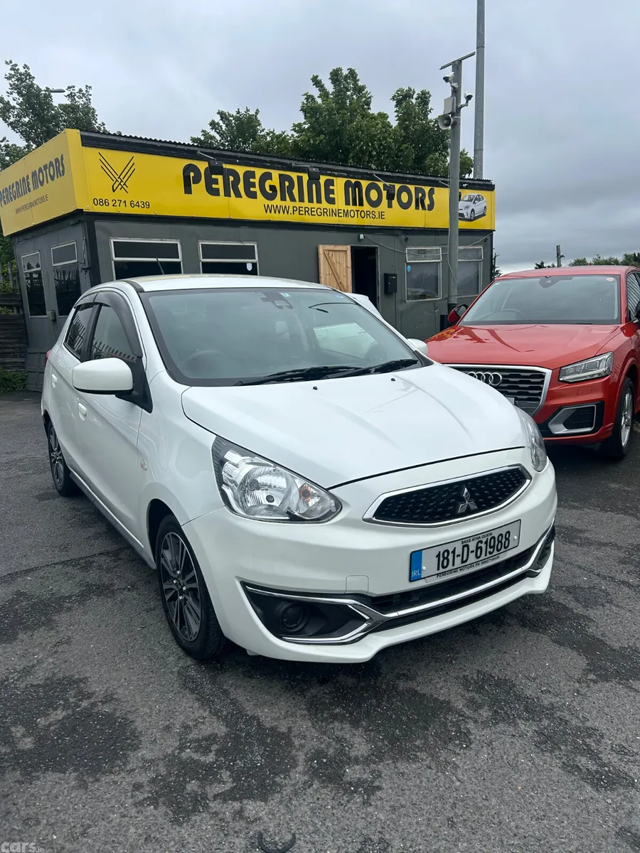 Mitsubishi Mirage Hatchback, Petrol, 2018, White