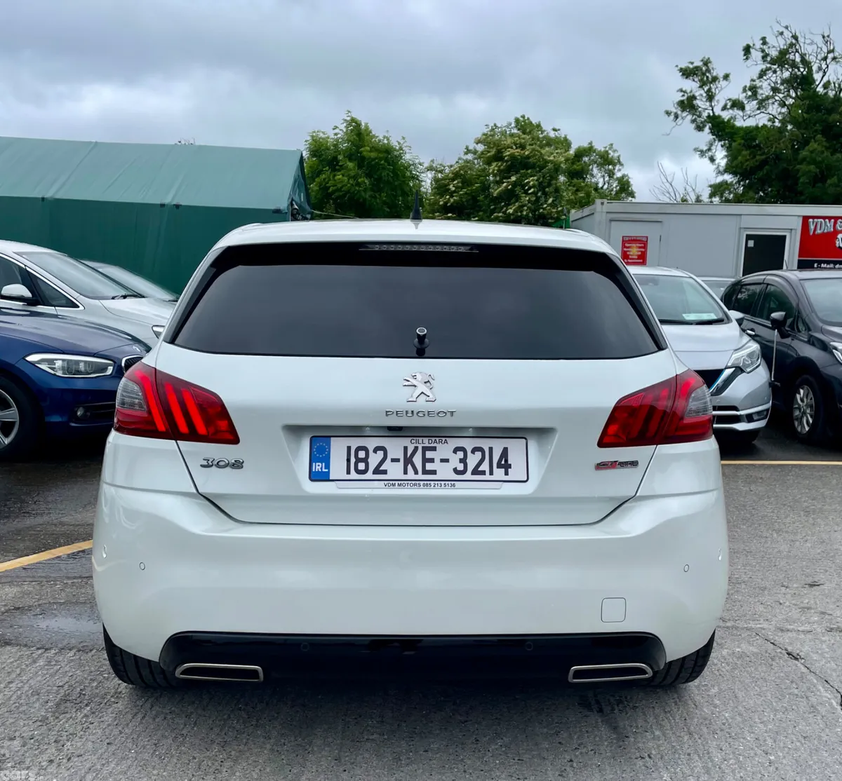 Peugeot 308 Hatchback, Petrol, 2018, White