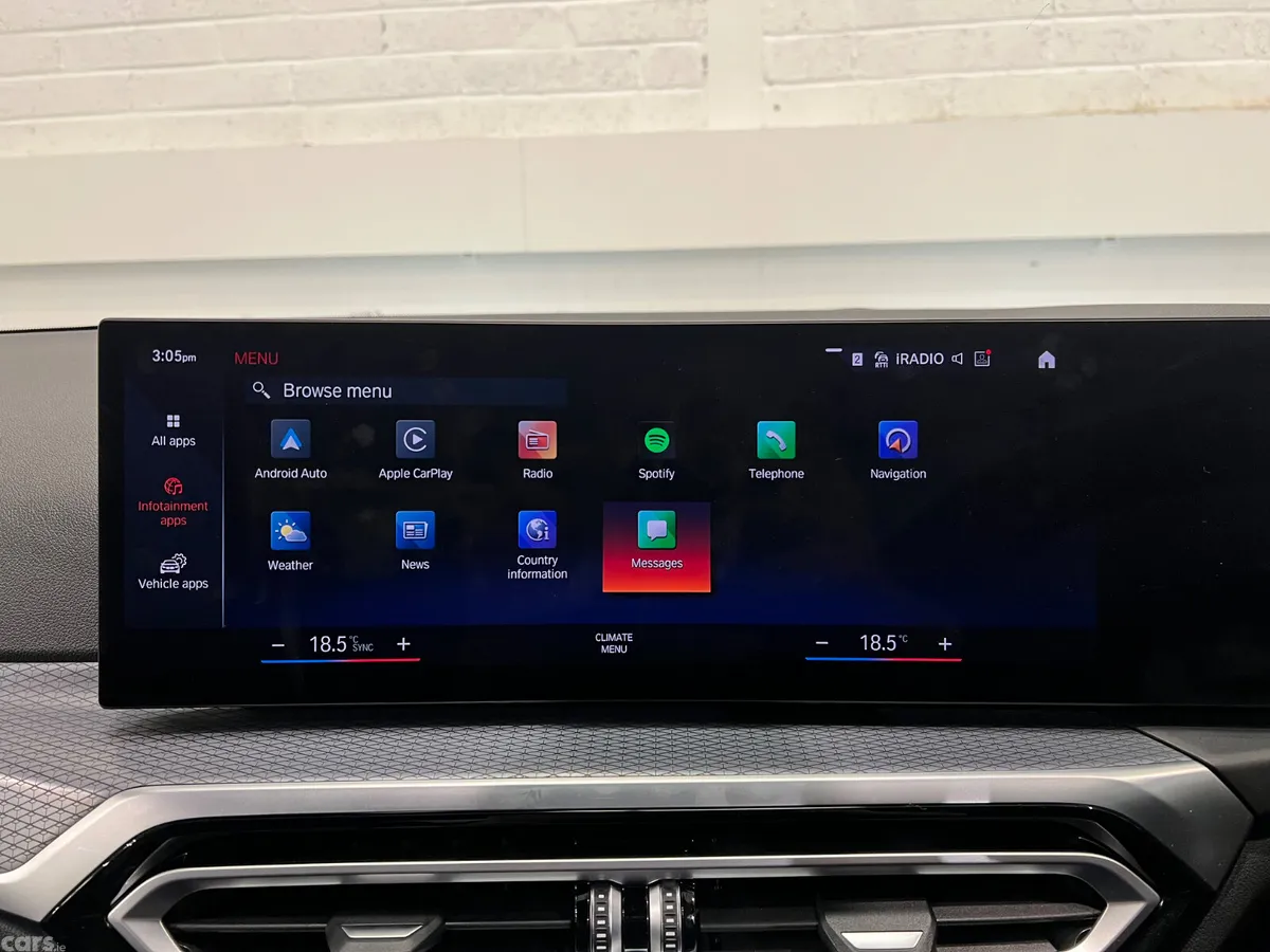 BMW 3-Series Saloon, Petrol Plug-in Hybrid, 2024, Grey