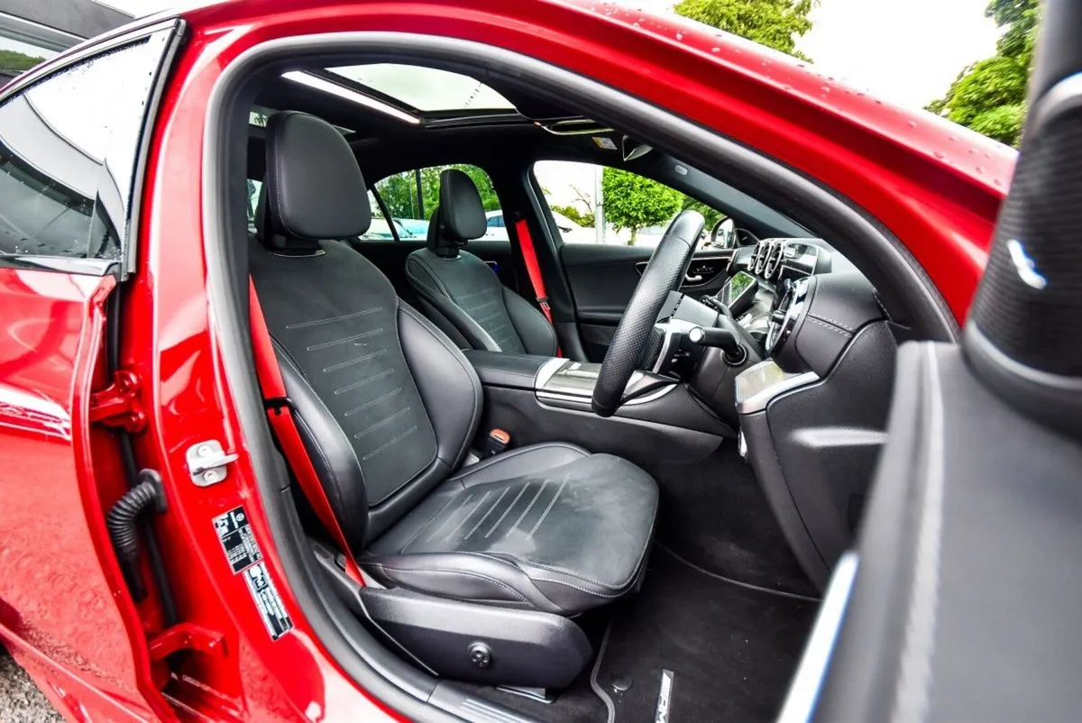 Mercedes-Benz C-Class Saloon, Diesel Hybrid, 2025, Red