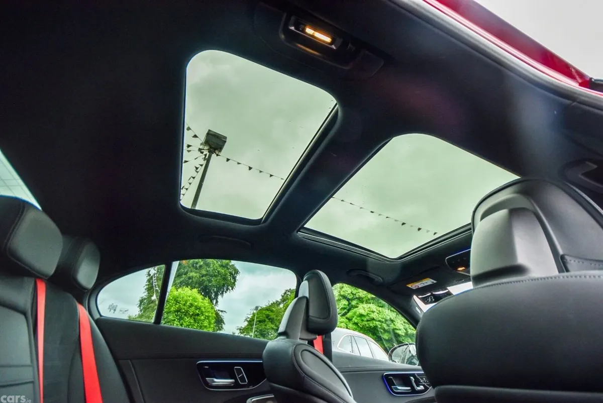 Mercedes-Benz C-Class Saloon, Diesel Hybrid, 2025, Red