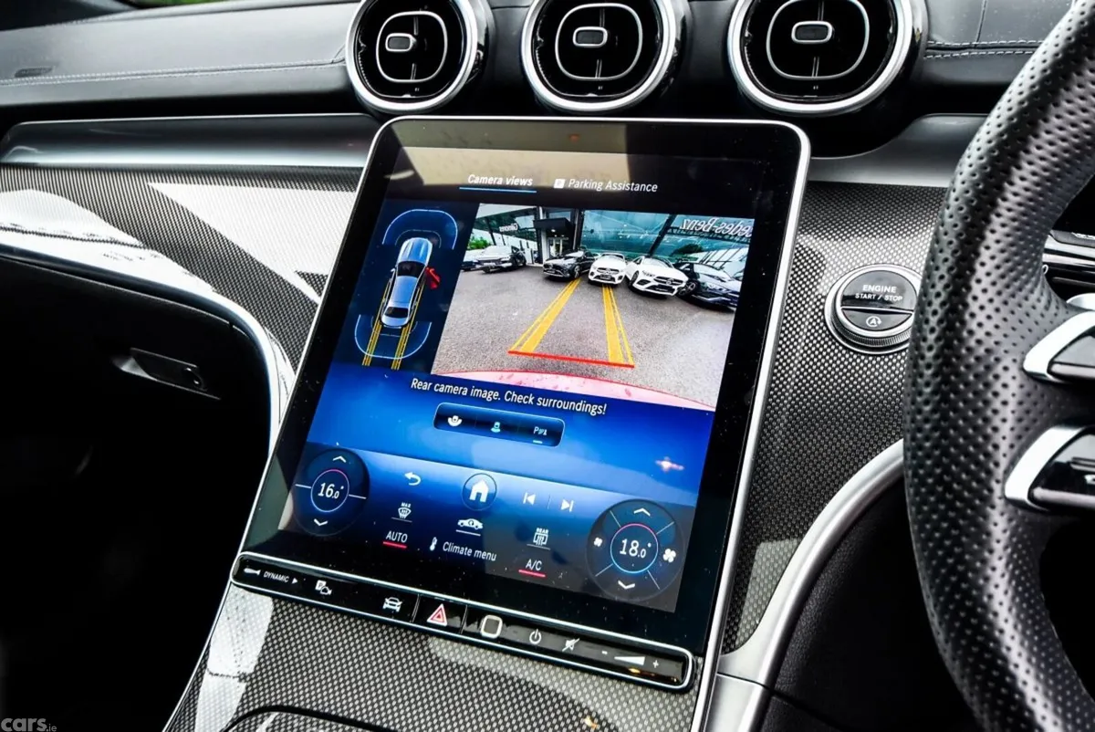 Mercedes-Benz C-Class Saloon, Diesel Hybrid, 2025, Red