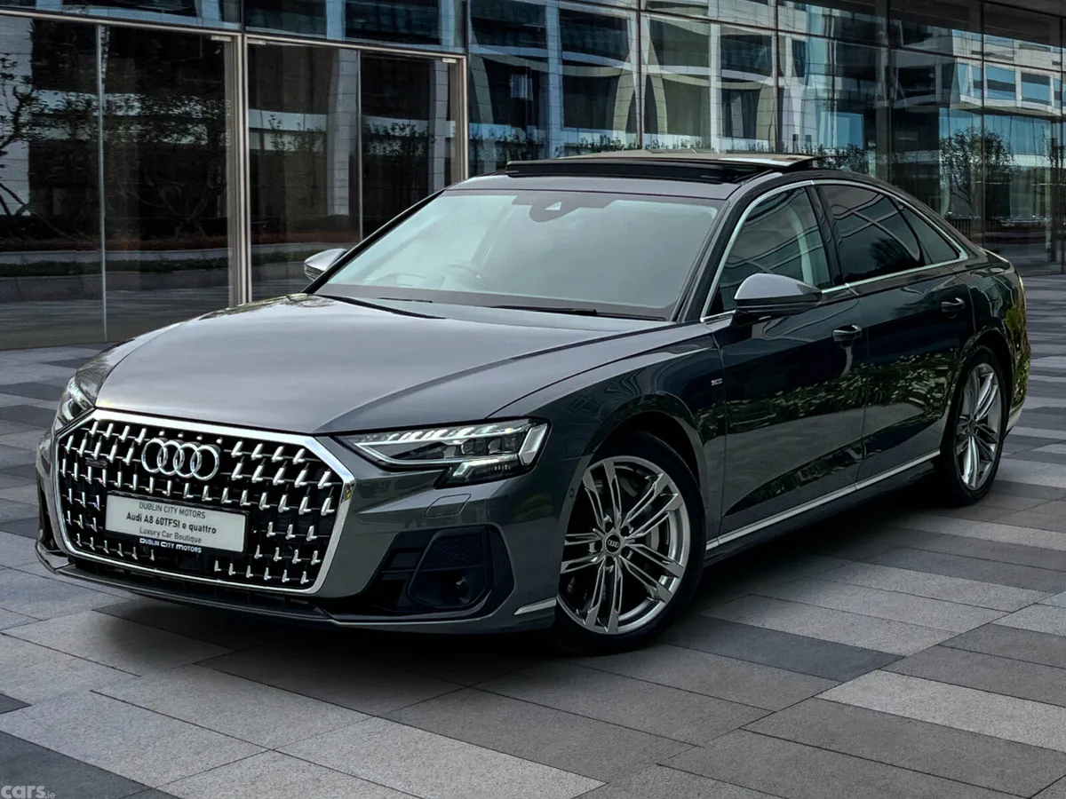 Audi A8 Saloon, Petrol Plug-in Hybrid, 2023, Grey