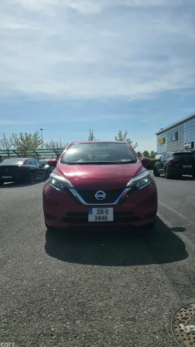 Nissan Note Hatchback, Petrol Hybrid, 2020, Red