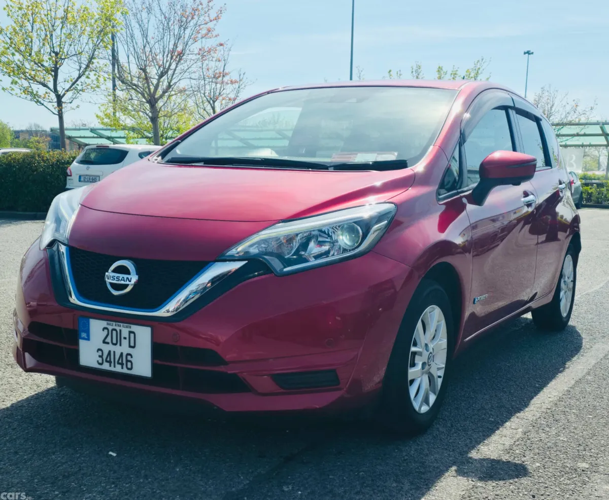 Nissan Note Hatchback, Petrol Hybrid, 2020, Red