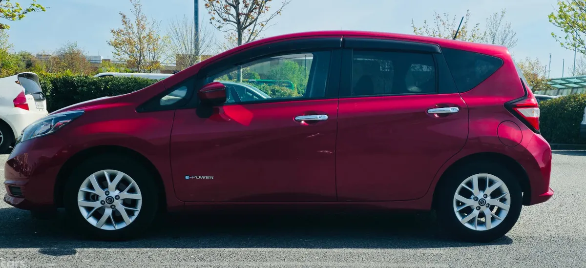 Nissan Note Hatchback, Petrol Hybrid, 2020, Red