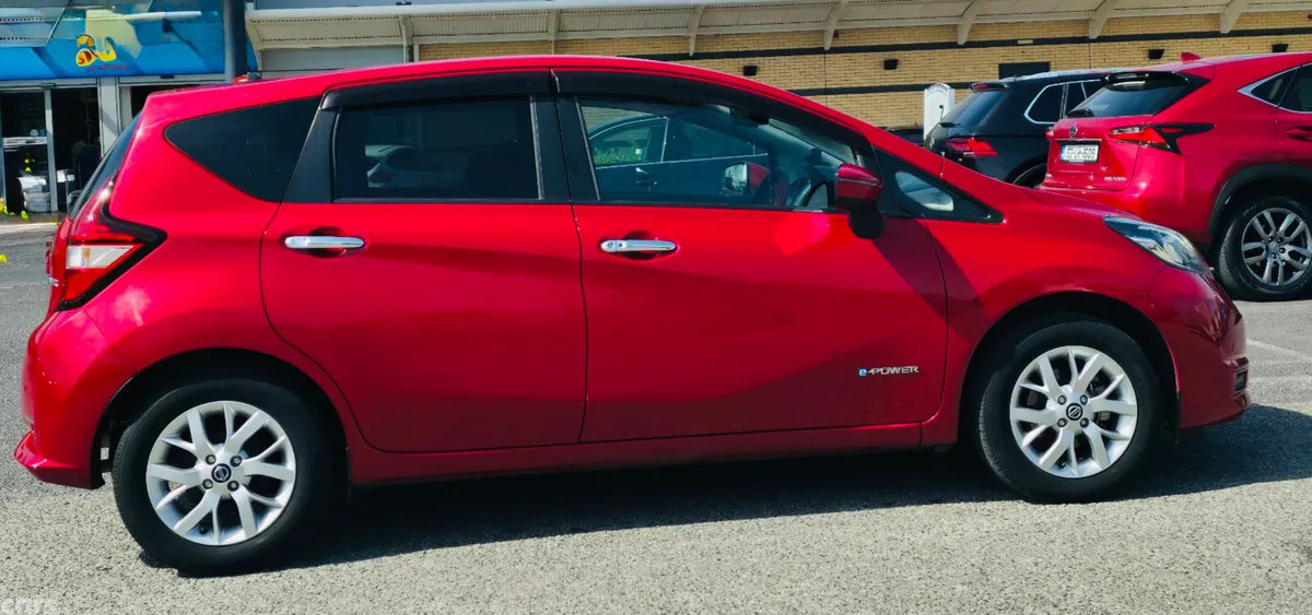 Nissan Note Hatchback, Petrol Hybrid, 2020, Red