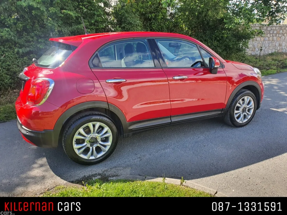 Fiat 500X SUV, Petrol, 2016, Red
