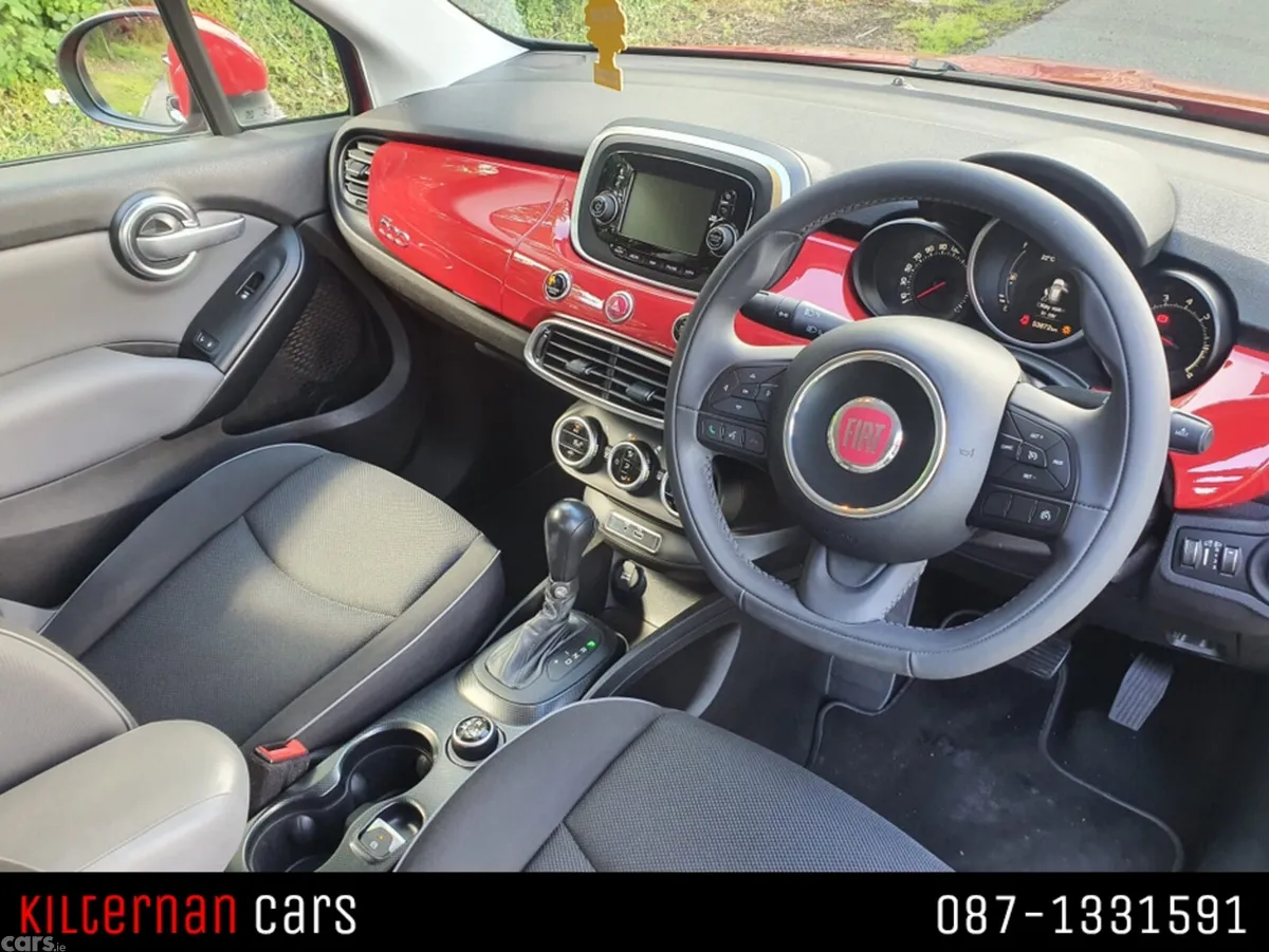 Fiat 500X SUV, Petrol, 2016, Red