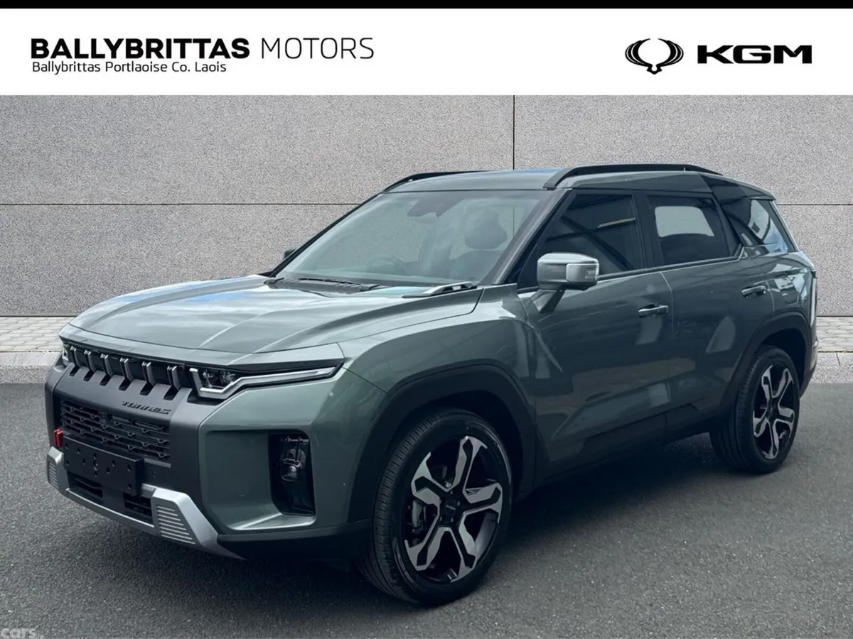 KGM Torres SUV, Petrol Hybrid, 2027, Green