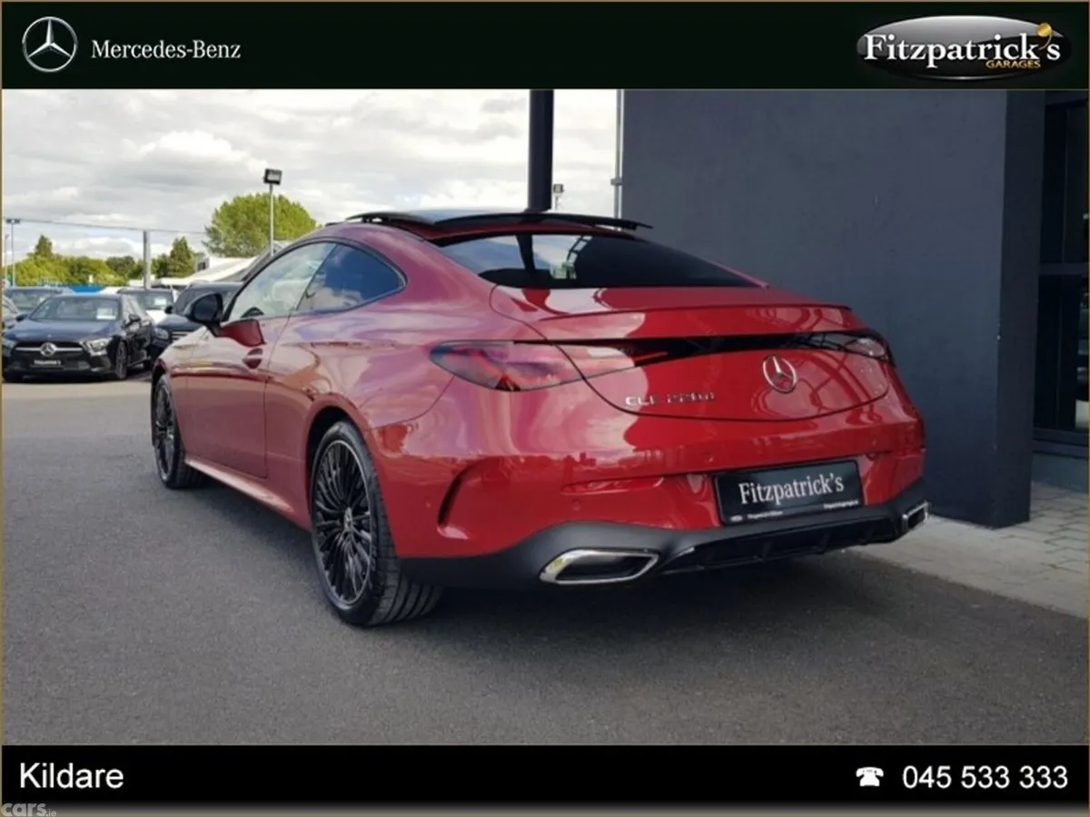 Mercedes-Benz CLE Coupe, Diesel, 2026, Red