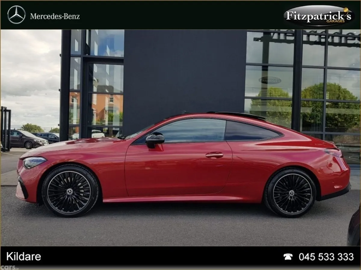 Mercedes-Benz CLE Coupe, Diesel, 2026, Red