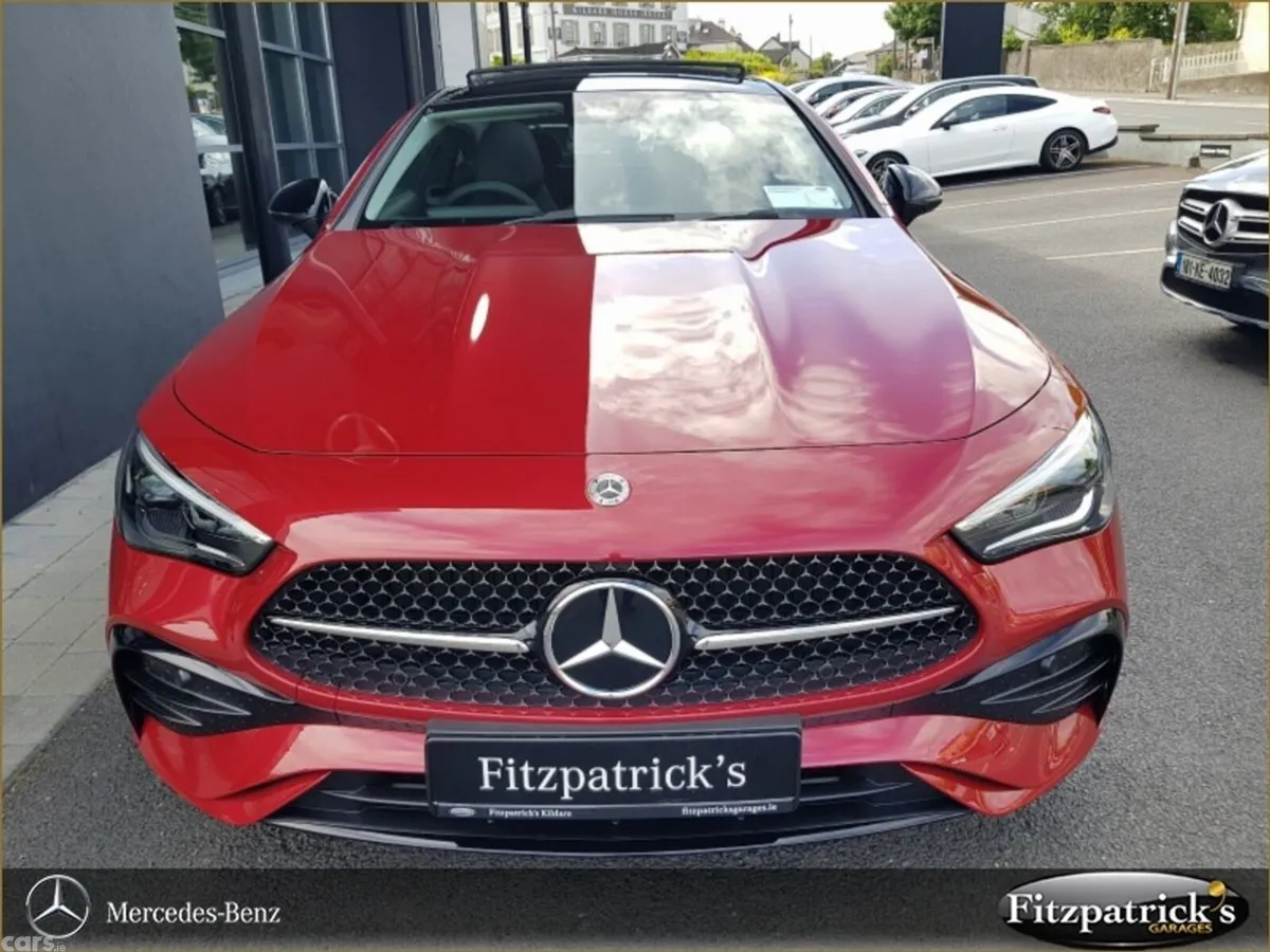 Mercedes-Benz CLE Coupe, Diesel, 2026, Red