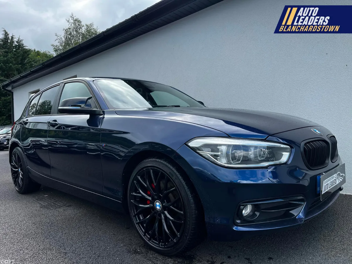 BMW 1-Series Hatchback, Petrol, 2015, Blue