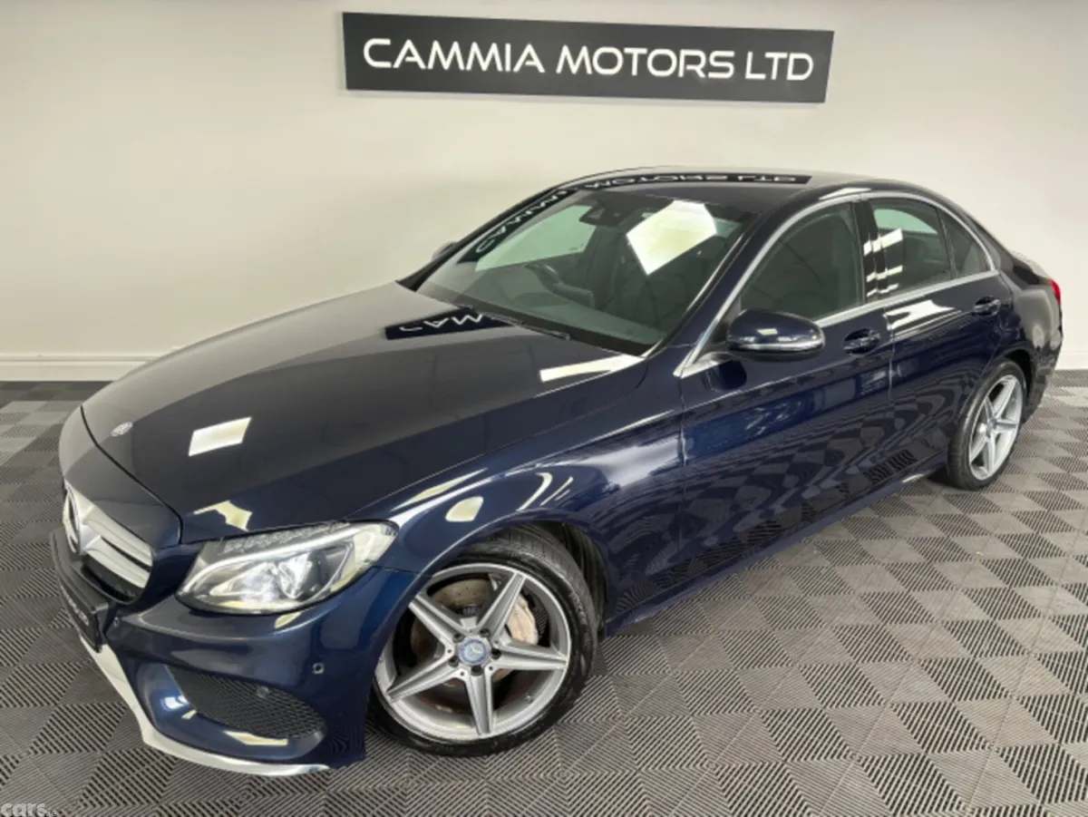 Mercedes-Benz C-Class Saloon, Diesel, 2016, Blue