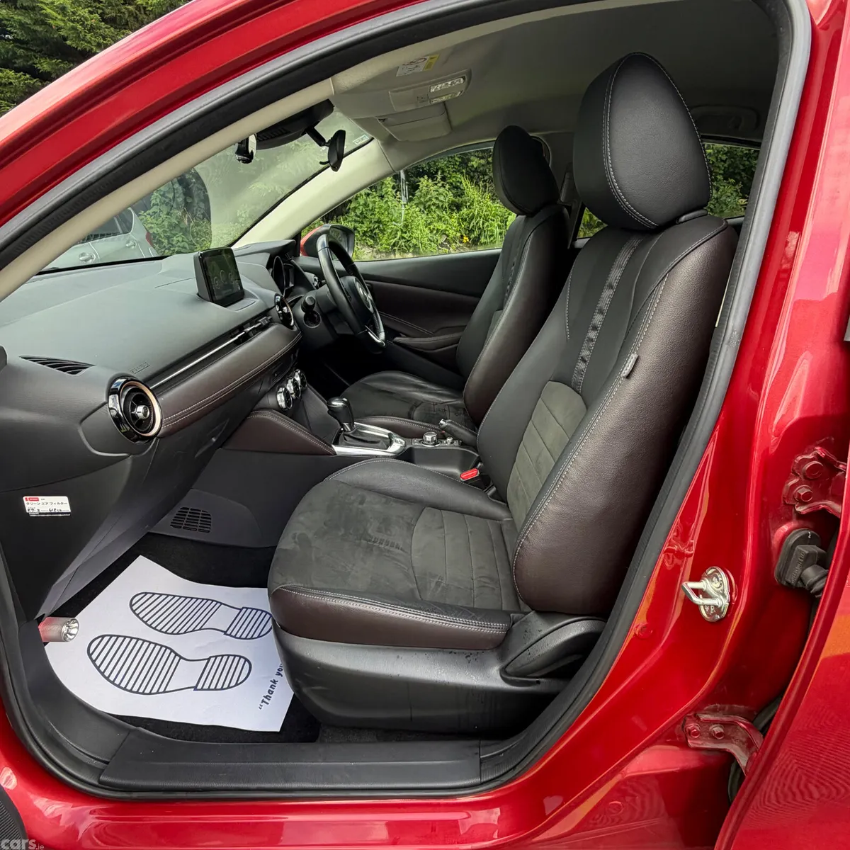 Mazda Demio Hatchback, Petrol, 2017, Red
