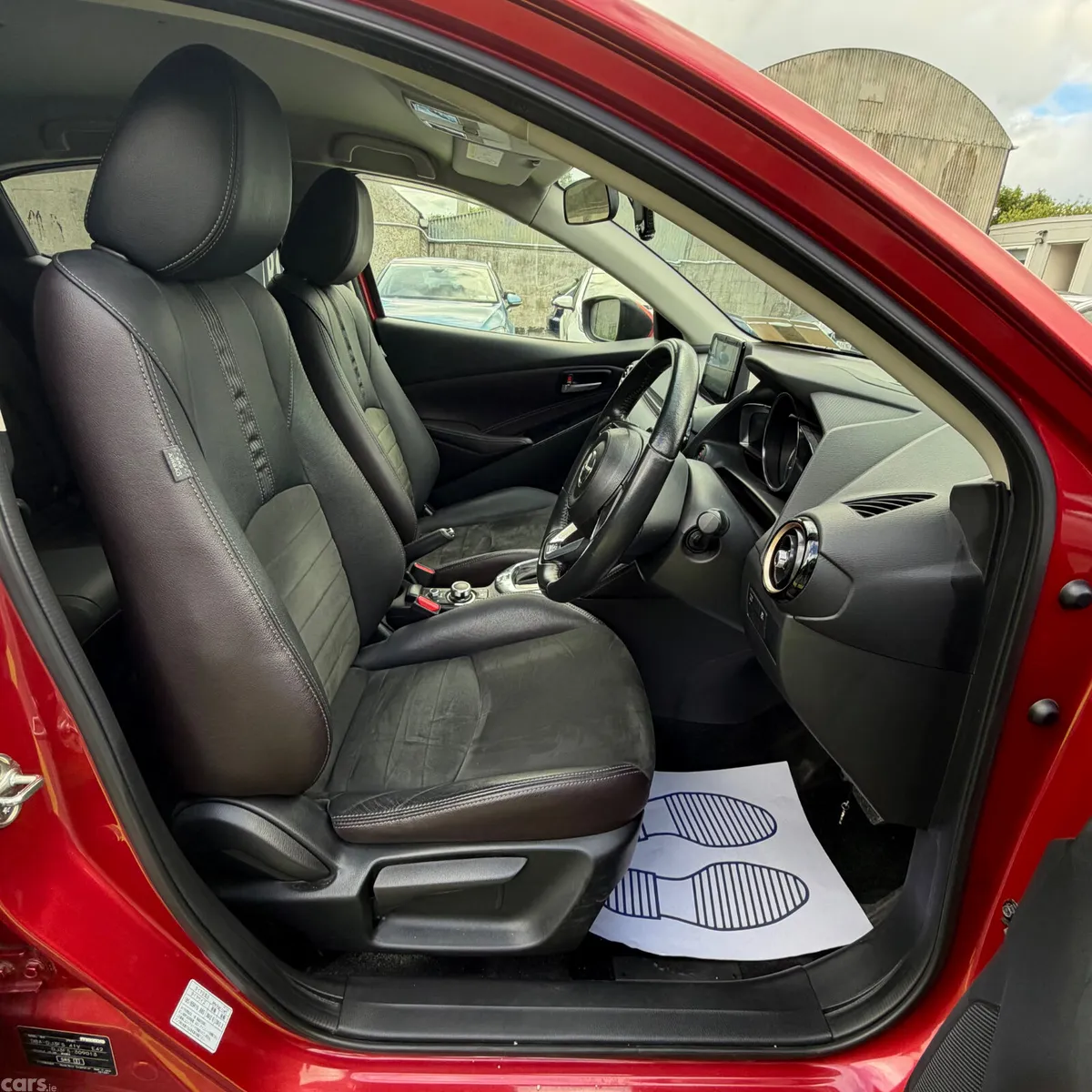 Mazda Demio Hatchback, Petrol, 2017, Red