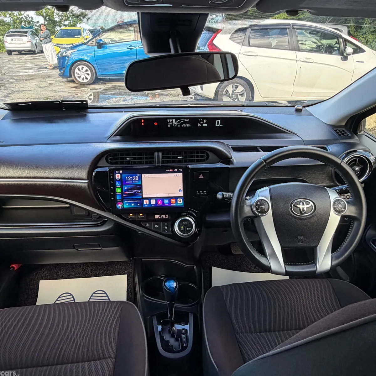 Toyota Aqua Hatchback, Petrol Hybrid, 2017, Silver